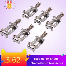 6 шт. роликовый мост тремоло седла системы для Strat Tele электрогитары