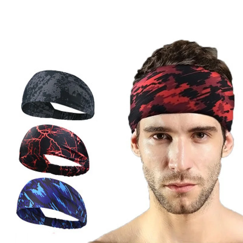 Absorbente diadema para ciclismo Bandana de tenis de las mujeres pelo bufandas antideslizante corriendo Fitness senderismo, bicicleta o motocicleta Bandana