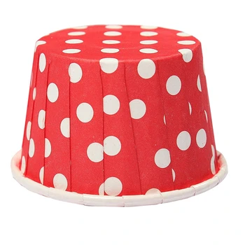

100 X Cupcake Wrapper Paper Cake Case Baking Cups Liner Muffin red