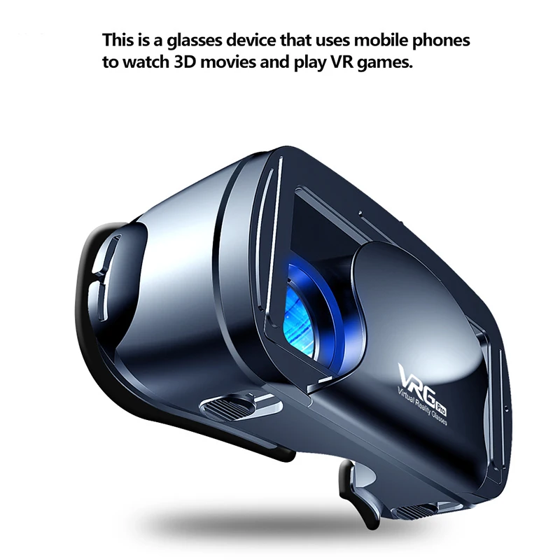 3D VR Очки виртуальной реальности полный экран визуальный широкоугольный VR очки коробка для 5 до 7 дюймов смартфонов очки устройств