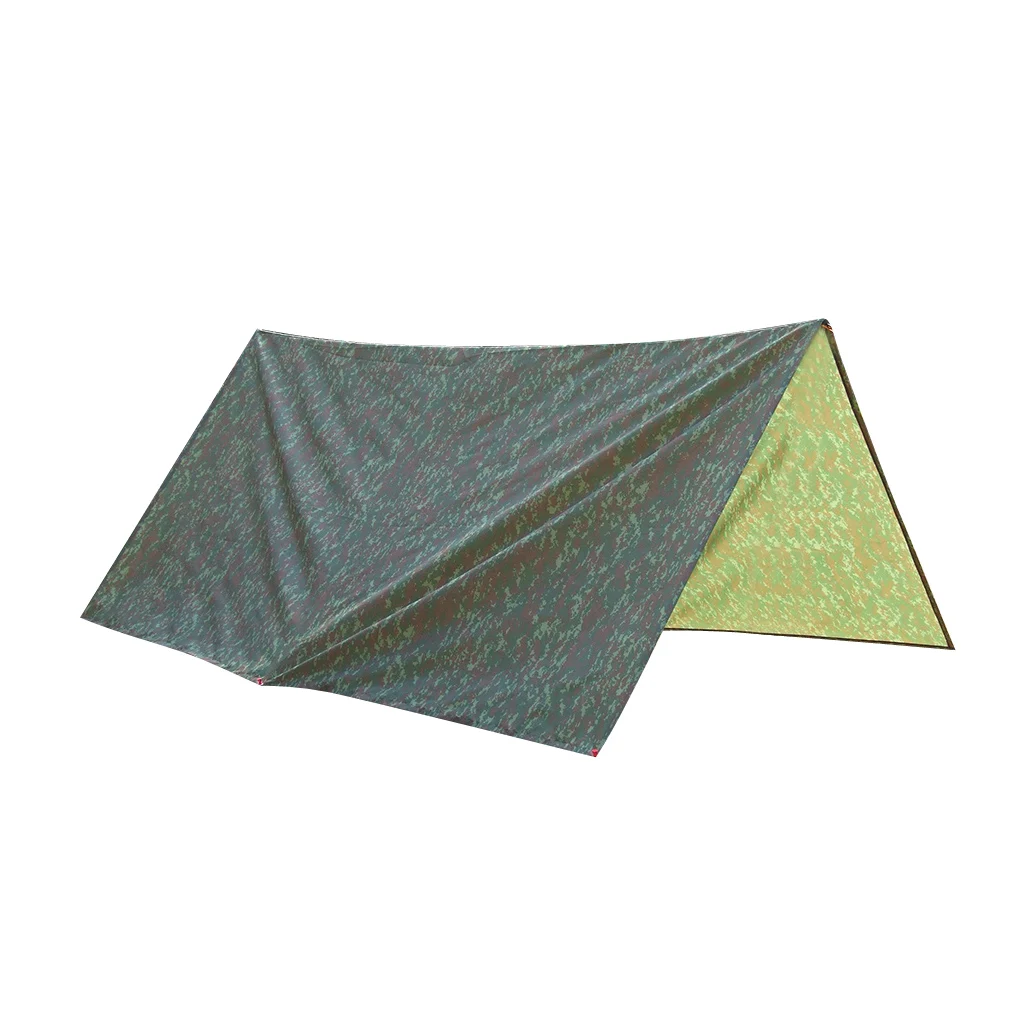 

WATERPROOF Camo Tent Tarp Sheet Basha Rain Cover Camping Sun Shelter