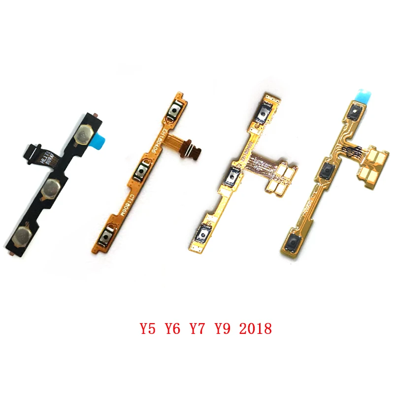 Для Huawei Y5 Y6 Y7 Y9 2018 включение/выключение громкости Боковая кнопка клавиша гибкий