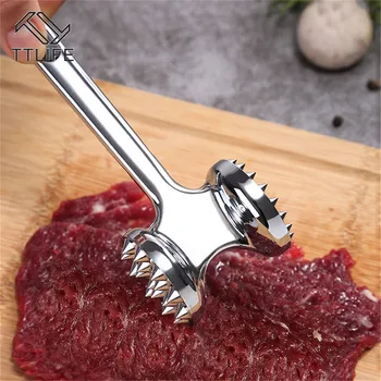

TTLIFE High-grade Stainless Steel Burger Press Beef Meat Hammer Loose Meat Steak Meat Hammer Smashing Meat Tenderizer Pounders