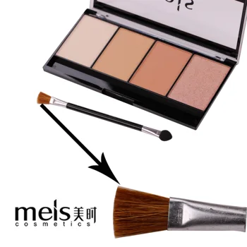 

MEIS Bronzers Highlighter Powder Palette Face Concealer Contouring Foundation Cosmetic Primer 3D Makeup Corrector Contour MS0430
