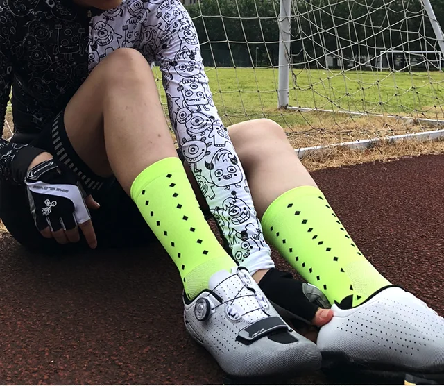 Calcetines de ciclismo Unisex, transpirables, antisudor, para bicicleta de  montaña, alta elasticidad, para correr, senderismo, deporte, cómodos -  AliExpress