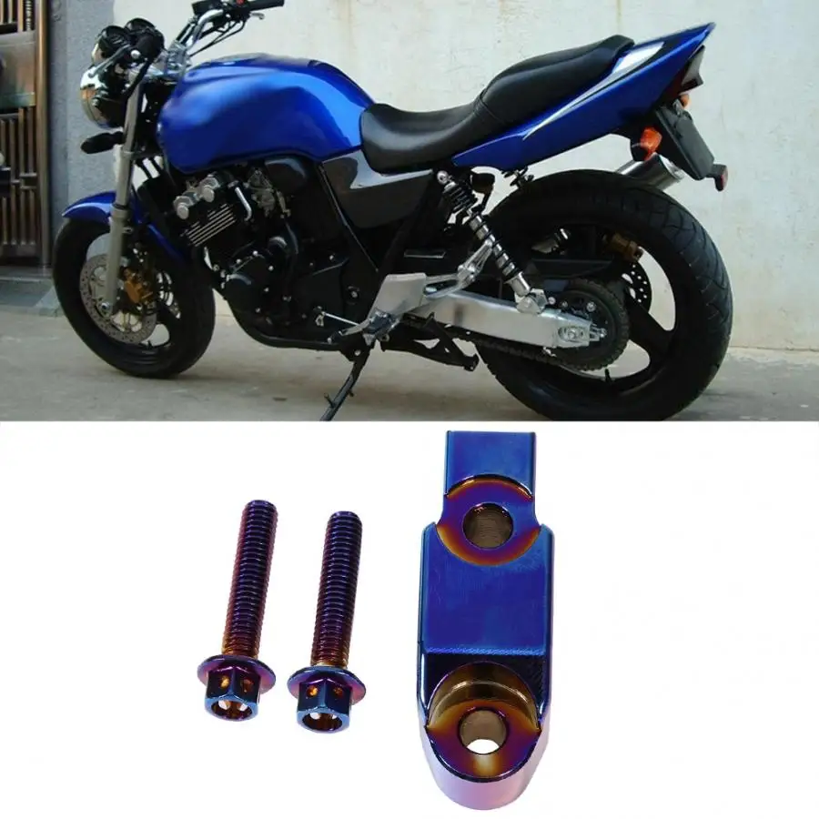 Руль мотоцикла универсальный CNC руль из алюминиевого сплава стояк зажимы держатель кода мотоцикла aksesuarlari