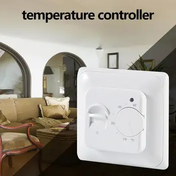 

Multifunction Water Electric Floor Heating Thermostat Warm Floor Temperature Controller High Accuracy and Good Sensitivity