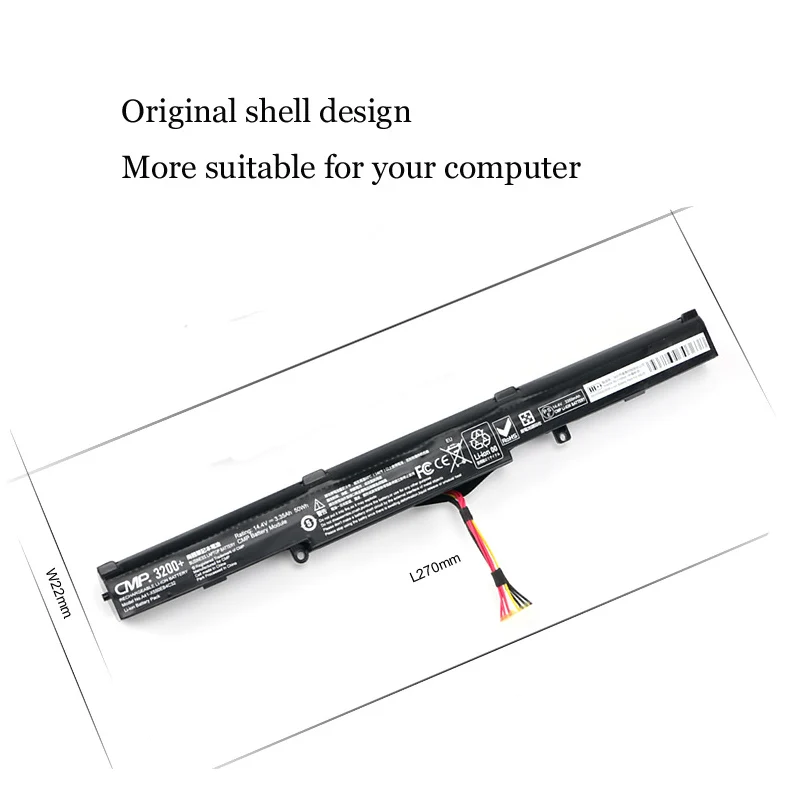 1 шт. аккумулятор для ноутбука Внутренний для Asus K550DP F450 F450E F450J F450JF
