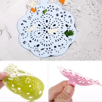 

Kitchen Gadgets Accessories Flower Shape Drain Cover Basin Sink Strainer Filter Shower Hair Catcher Bathroom Kitchen Toliet