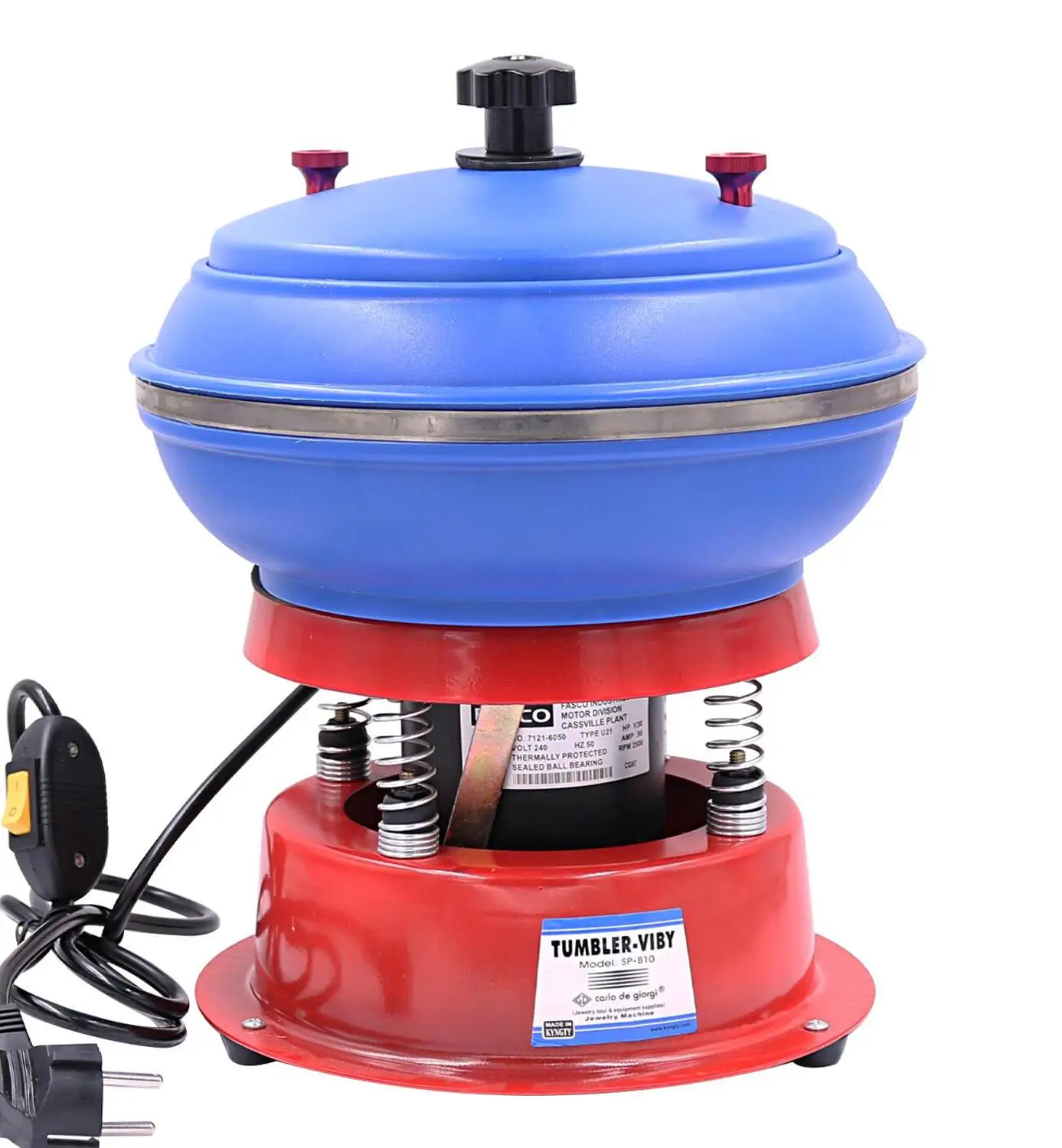 220V Polisseuse Polissage Ponceuse Machine À Polir Lustreuse Tour Banc