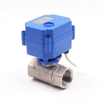 

CWX-15N Ball Valve with Electric Actuator DN20 IP65 Ball Valve Stainless Steel Miniature Two-way Valve Motorized Ball Valve