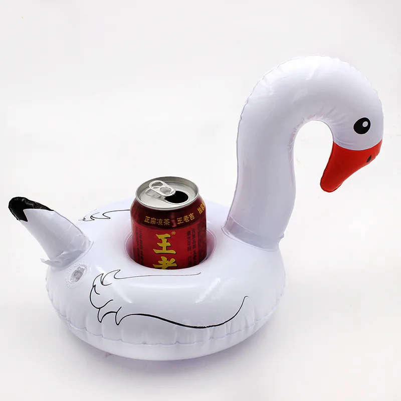 Подстаканник Rooxin надувной фламинго единорог держатель для напитков плавающий в