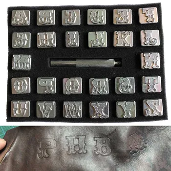 

New Hot Carving Leather Art Alphabet Set Letters Stamp Handmade Durable Metal DIY Tool SMD66