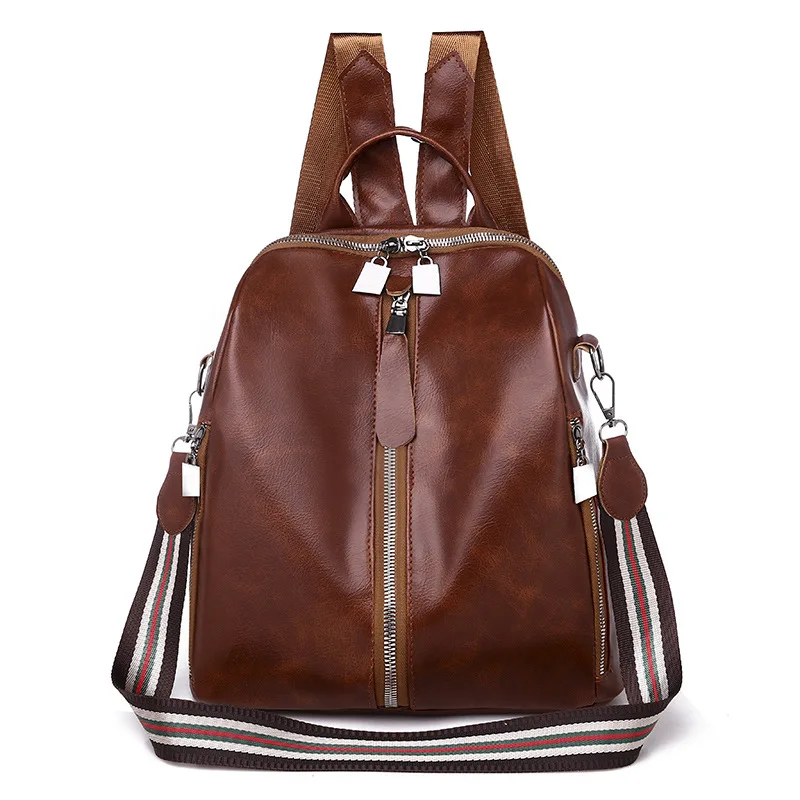 

Manufacturers Direct Selling Backpack Women's 2019 New Style Fashion Korean-style Multi-functional Shoulder Soft Leather Fashion