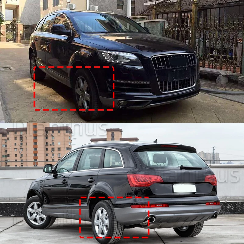 Ауди q7 брызговики передние