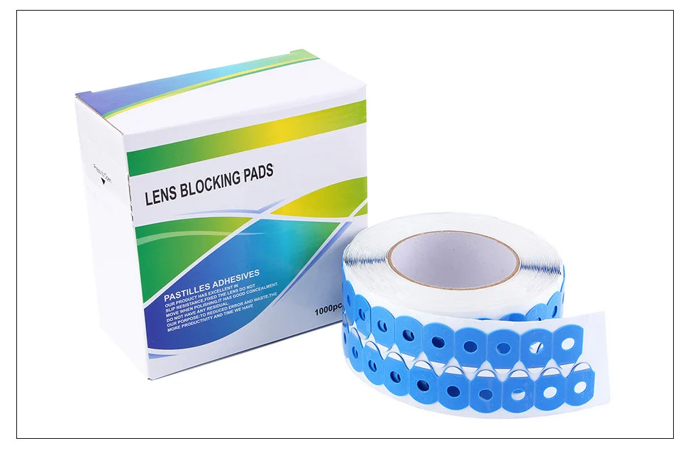 1000pcs High Quality Optical Lens Edging Adhesive Blocking Pad Sticker Accessories Low Price