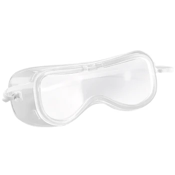 

Soft Silicone Protective Safety Goggles Anti Virus Anti-Fog Goggles Windproof Dustproof Glasses Transparent Eye Protection