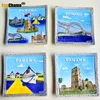 18x14cm Italy Village European Tourist Souvenir Pure Hand-painted Ceramic Crafts Dishes Decorated with Household Decoration Gift 3