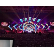 P3.91 smd полноцветная 500x500 мм Светодиодная доска для помещений светодиодная видеостена для концертная сцена