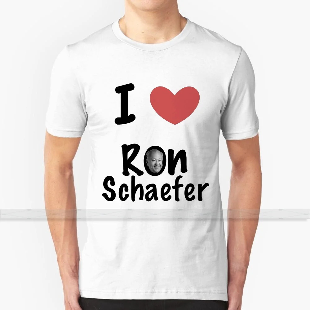 I < 3 Ron Schaefer T-Shirt Men'S Women'S Summer 100% Cotton Tees Le Più Nuove Magliette Popolari Top French Woods French Woods Festival