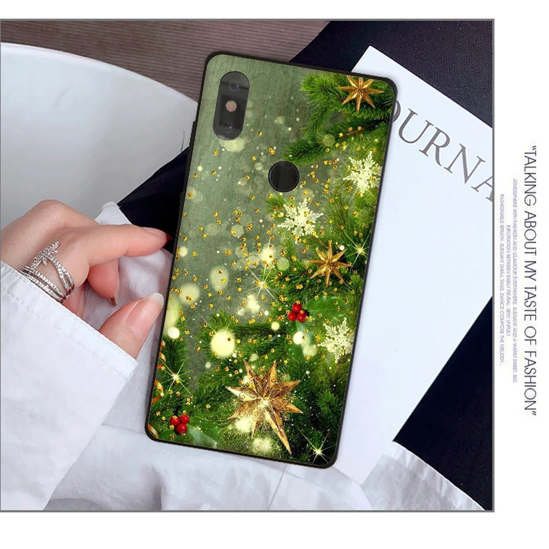 Праздник Рождество дерево год чехол для телефона для Xiaomi redmi Note 7 mi 9 mi x2 mi x2S Note3 8 8SE redmi 5 5Plus Note4 4X - Цвет: A3