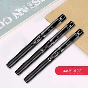 

Business Neutral Pen DL1.0mm Business Signature Pen Black Gel Pen Soft Glue Hand Protection School Stationery Office WritingTool