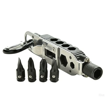 

New Adjustable Mini Multi-function Screwdriver Portable Tool Set With LED Night Light Use Bit Torx Repair Tools Kit Hand Tool