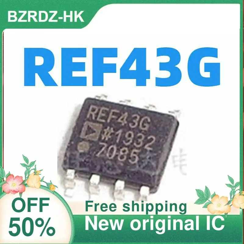 

Новый оригинальный чип для точного определения напряжения IC REF43G REF43GSZ SOP8, 2 шт.