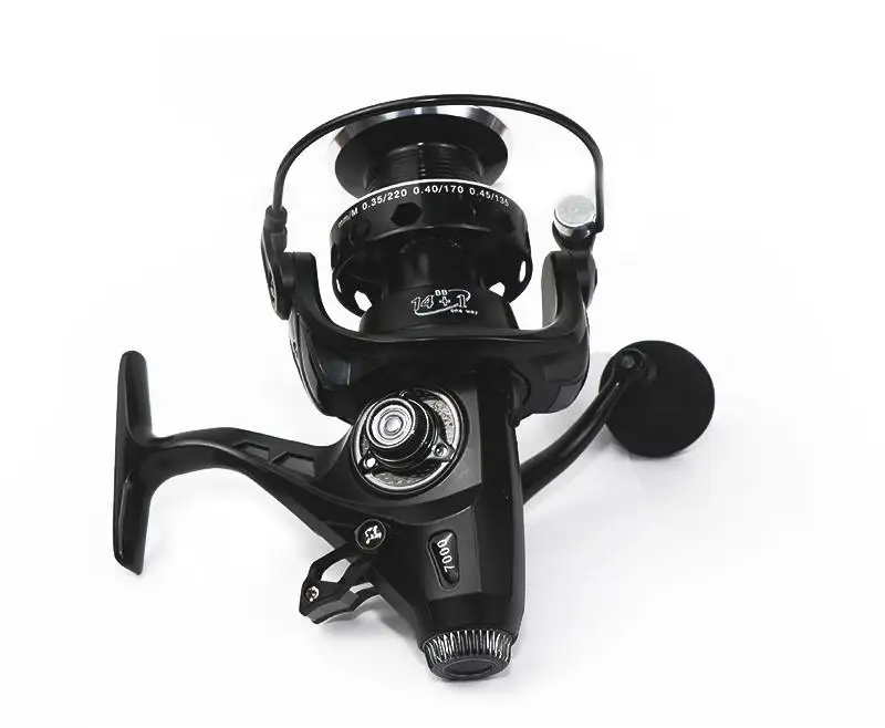 

Yfashion New Fishing Reel All Metal Head Dual Unloading Force Front Rear Break Systerm Spinning Reels Professional Fishing Parts