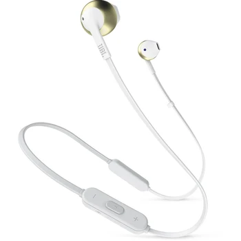 

Headset earbud JBL T205BT white/gold wireless Bluetooth