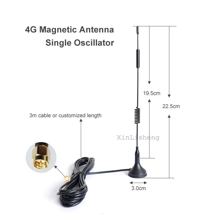 Wifi антенна с высоким коэффициентом усиления Gsm Lte одиночный осциллятор Магнитный 4g антенна Vhf yagi антенна