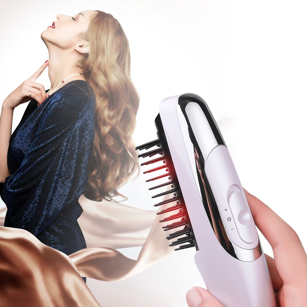 Infrared Ray Growth Laser Hair Comb Massage Equipment Hair Brush