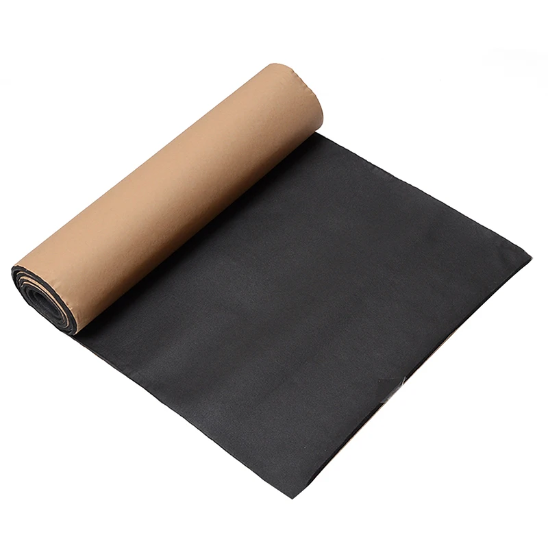 1 Roll 200cmx50cm 5mm Car Sound Deadener Mat Noise Bonnet Insulation Deadening Hood Engine Firewall Heat Aluminum Foam Sticker