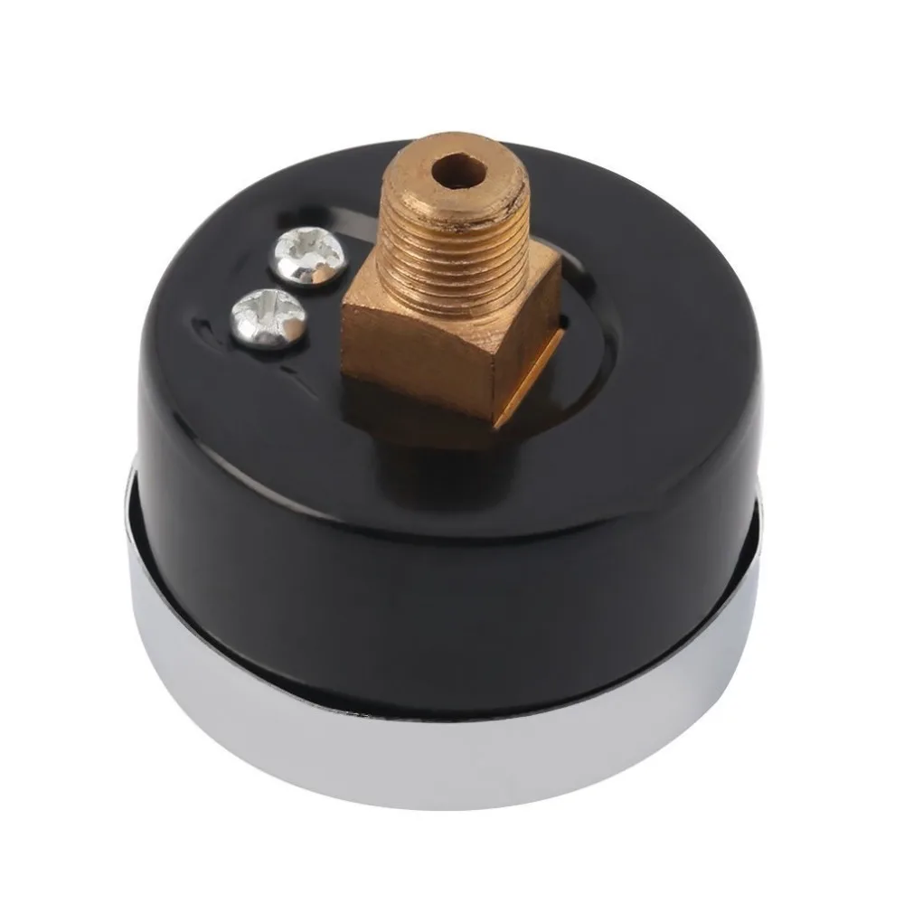 Qz0031 1/8 Npt Air Compressor Hydraulic Pressure Gauge 0-60 Psi Back Mount Hydraulic Pressure Gauge High Precision