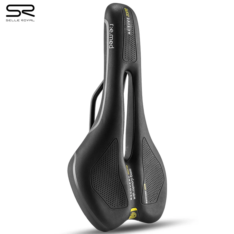 Selle Royal Mtb Fiets Zadel Rail Hollow Ademend Absorptie Regendicht Zachte  Spons Geheugen Kussen Fietsen Deel Seat|selle royal|hollow saddlecushioned  bike seat - AliExpress