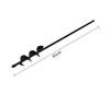 4 Sizes Garden Auger Drill Bit Tool Spiral Hole Digger Ground Drill Earth Drill For Seed Planting Gardening Fence Flower Planter 3