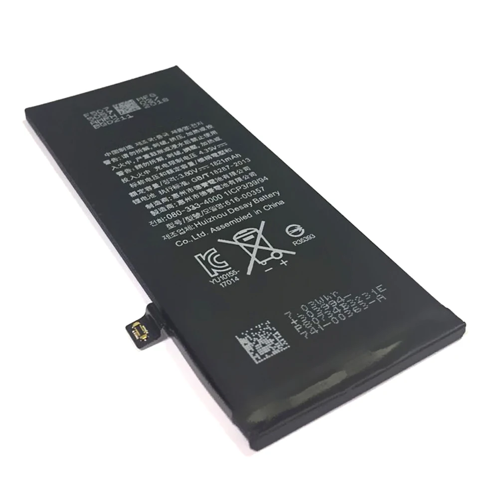 Сменная батарея для iPhone 4/4S/5/5S/5C/SE/6/6 S/6 Plus/6 S Plus/7/8/7 8 Plus