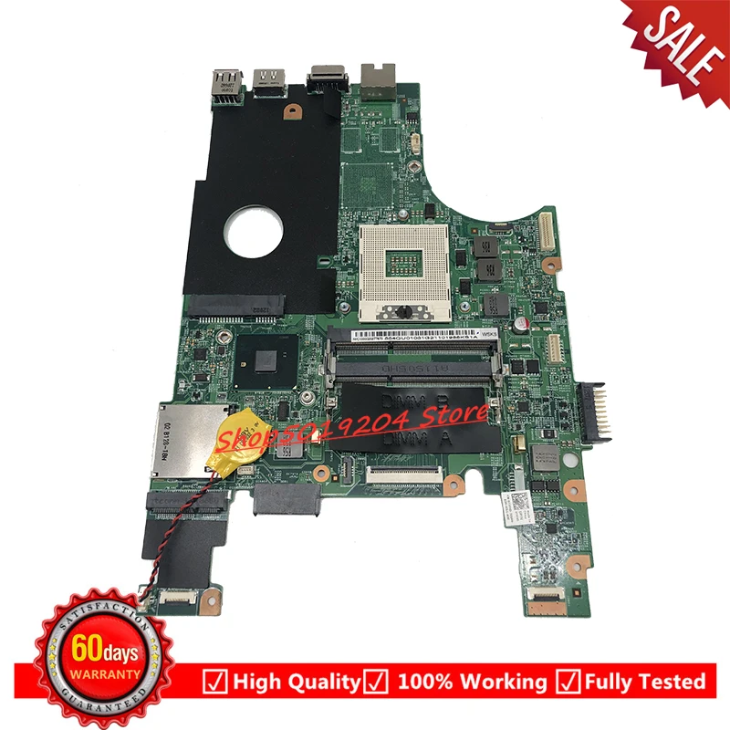 For DELL Vostro 1440 V1440 Laptop Motherboard 48.4IU0.011 HM57 DDR3 CN-07JFHD 07JFHD 7JFHD Mainboard 100% fully tested | Компьютеры и