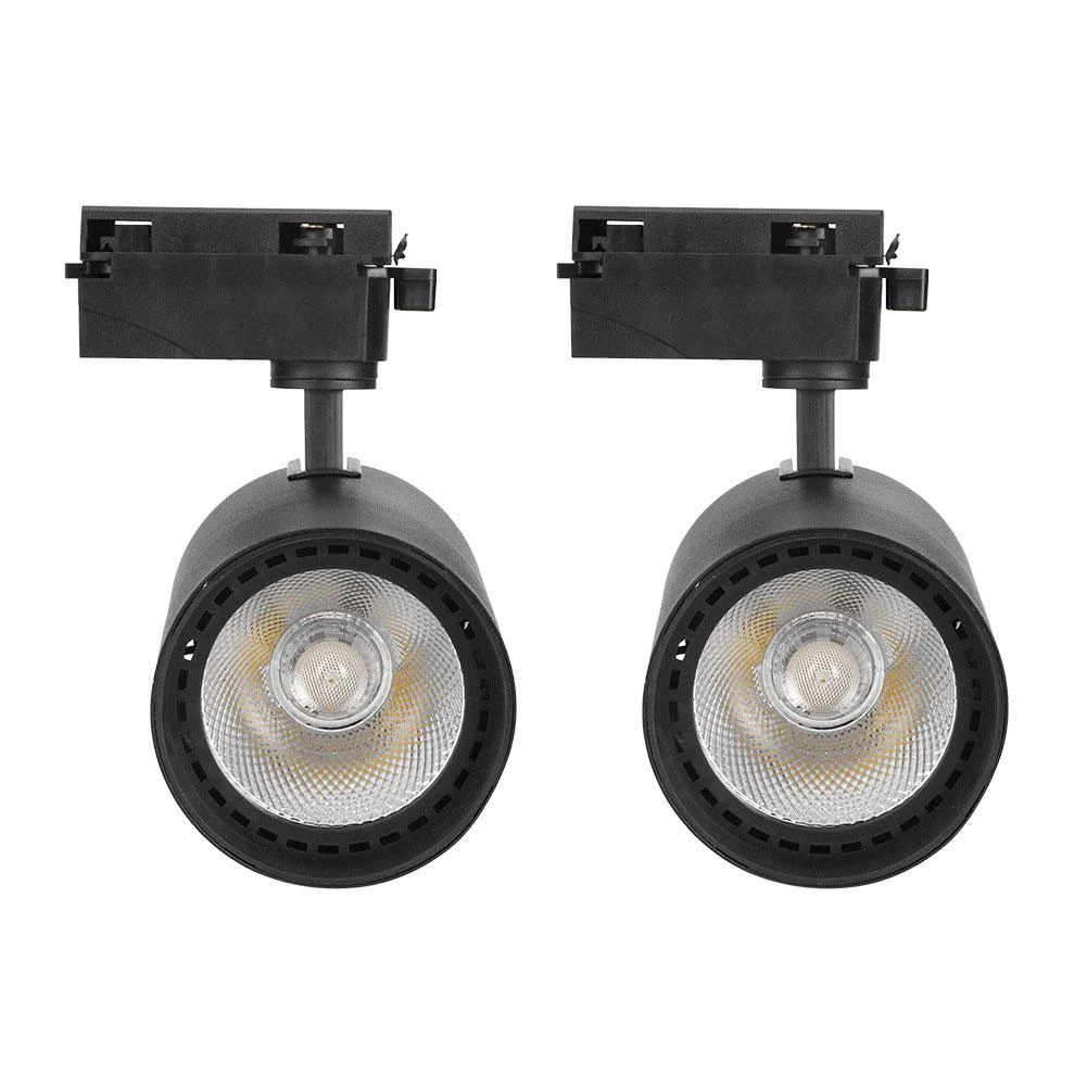 Power COB Led Track luz lámpara luces de seguimiento accesorios de  iluminación focos 220V para tienda de ropa tienda hogar|Iluminación de  pista| - AliExpress
