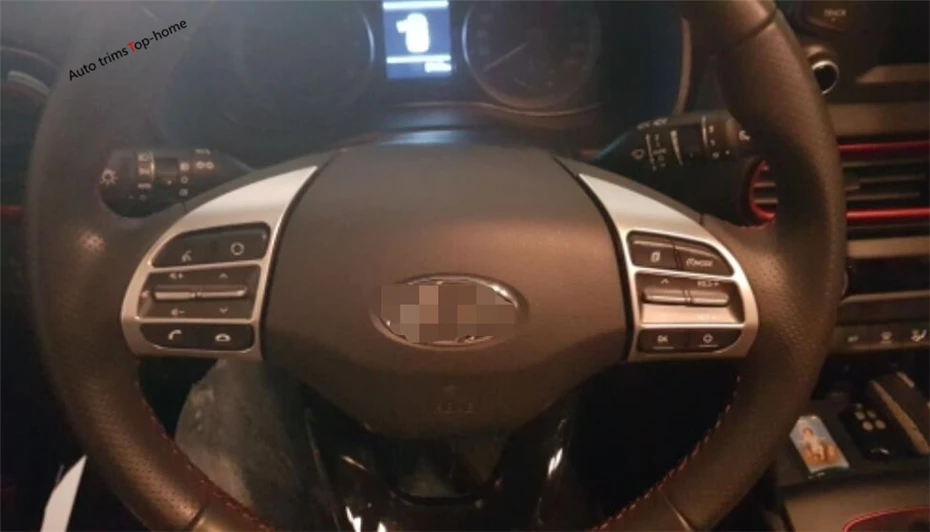 Yimaautotrims матовый/углеродное волокно внешний вид интерьер подходит для Hyundai Kona 2018
