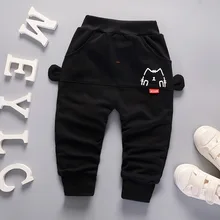 Новые весенние товары для мальчиков и девочек от 0 до 4 лет, повседневные штаны для малышей штаны с рисунками Тонкие штаны