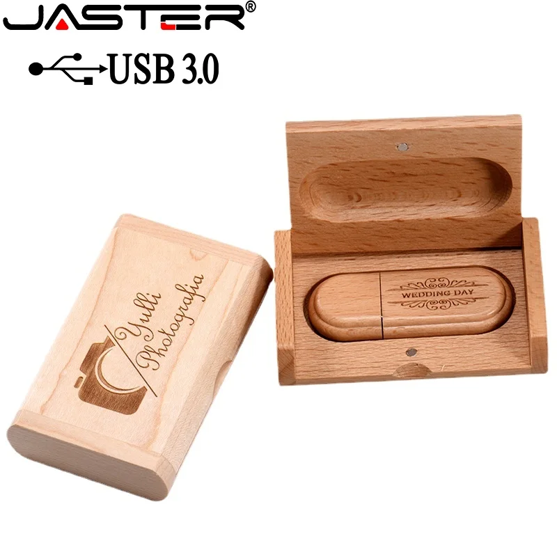 USB-флеш-накопитель JASTER деревянный 4 ГБ 8 16 32 | Компьютеры и офис