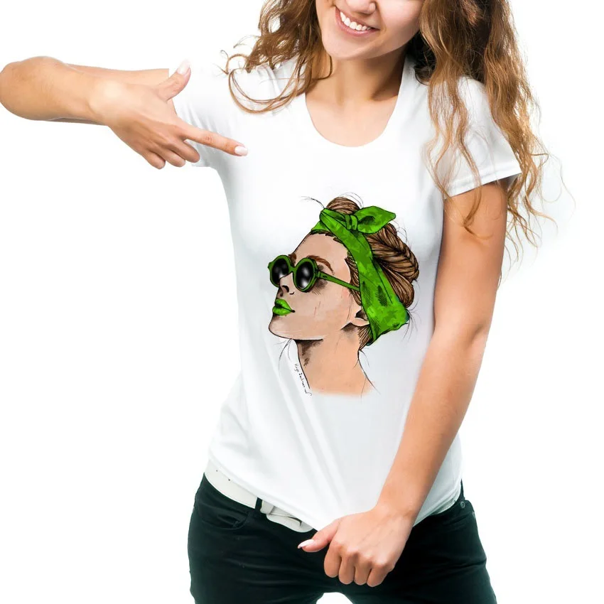 

Summer 2019 Harajuku Fashion Cool Print Female T Shirt Leisure Streetwear Aesthetic TShirt Trend Thin Section Comfortable Shirt