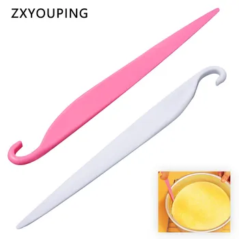 

New Cake Stripping Knife Plastic Stripping Knife Fondant Cake Modelling Pen Baking Bread Pan Cake Scraper Blade 1 pcs