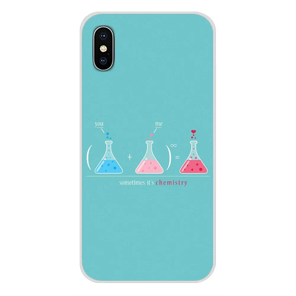 Для huawei Коврики Honor 4C 5C 5X6X7 7A 7C, 8, 9, 10, 8C 8X20 Lite рro Пособия по биологии химии с рисунком формул прозрачный мягкий чехол