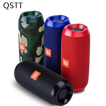 

TG117 Portable Bluetooth Speaker 20w Wireless Bass Column Waterproof Outdoor USB Speakers Support AUX TF Subwoofer Loudspeaker