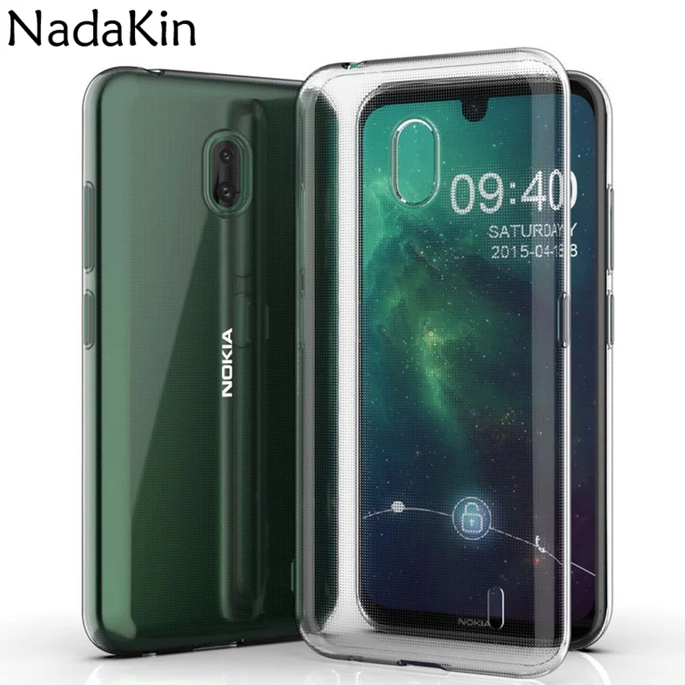 

Clear Soft Fitted Back Phone Case for Nokia 2.2 4.2 3 3.1 5 5.1 6.1 7 7.1 Plus 8 9 Slim Light TPU Cover Shell