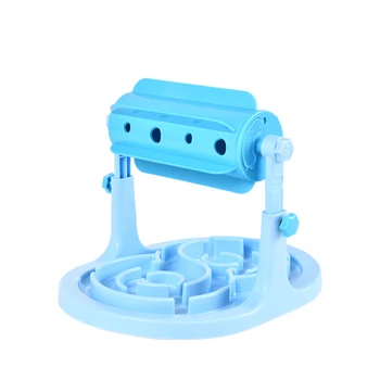 

Cat Dog Drum Type Food Leaker Tableware Dog Food Bowl Toys Pet Supplies Tools (Green / Pink / Blue)