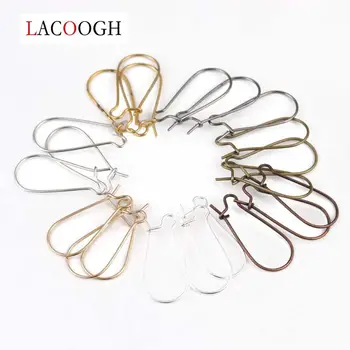 

200pcs/lot 25x11mm High Quality French Style Ear Wires Earring Hook Findings for DIY Handmade Earrings Jewelry Making Wholesale