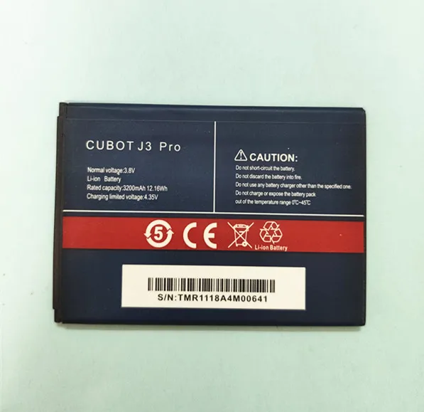 Новый мобильный телефон батарея для CUBOT J3 Pro батареи 2800 мАч | Мобильные телефоны и